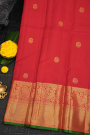 Kancheepuram Silk Red Saree