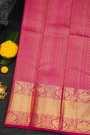 Kancheepuram Silk Rani Pink Saree