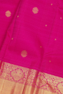 Kancheepuram Silk Rani Pink Saree