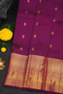 Kancheepuram Silk Purple Saree