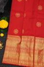 Kancheepuram Silk Red Saree