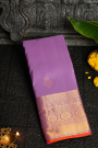 Kancheepuram Silk Lilac Saree