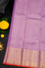 Kancheepuram Silk Lilac Saree