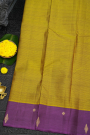 Kancheepuram Silk Mehendi Green Saree