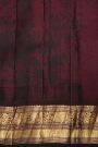 Kalamkari Silk Sky Blue Saree