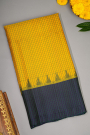Gadwal Silk Yellow Saree