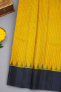 Gadwal Silk Yellow Saree
