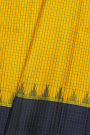 Gadwal Silk Yellow Saree