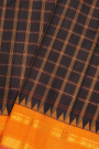 Gadwal Silk Black Saree