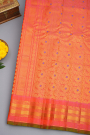 Gadwal Silk Sky Blue Saree