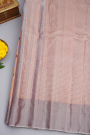 Gadwal Silk Light Peach Saree