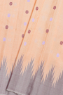 Gadwal Silk Light Peach Saree