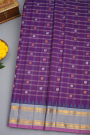 Gadwal Silk Violet Saree