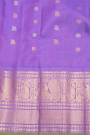 Gadwal Silk Red Saree