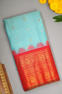 Gadwal Silk Multicolour Saree