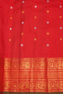 Gadwal Silk Multicolour Saree