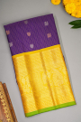Gadwal Silk Purple Saree