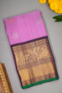 Gadwal Silk Pink Saree