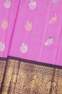 Gadwal Silk Pink Saree