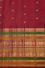Gadwal Silk Cream Saree
