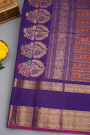Gadwal Silk Pink Saree