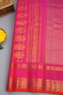Gadwal Silk Dark Green Saree