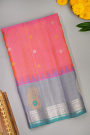 Gadwal Silk Pink Saree