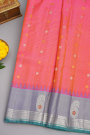 Gadwal Silk Pink Saree