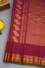 Gadwal Silk Mustard Saree