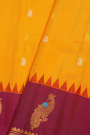 Gadwal Silk Mustard Saree