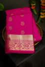Kancheepuram Silk Magenta Saree