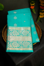 Kancheepuram Silk Sky Blue Saree