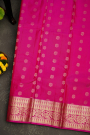 Kancheepuram Silk Rani Pink Saree