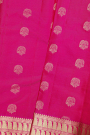 Kancheepuram Silk Rani Pink Saree