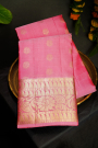 Kancheepuram Silk Peach Saree