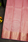 Kancheepuram Silk Peach Saree