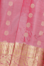 Kancheepuram Silk Peach Saree