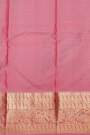 Kancheepuram Silk Peach Saree