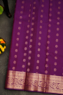 Kancheepuram Silk Purple Saree