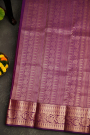 Kancheepuram Silk Purple Saree