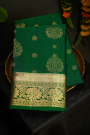 Kancheepuram Silk Bottle Green Saree