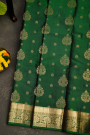 Kancheepuram Silk Bottle Green Saree