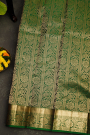 Kancheepuram Silk Bottle Green Saree