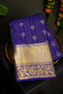 Kancheepuram Silk Navy Blue Saree