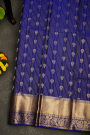 Kancheepuram Silk Navy Blue Saree