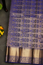 Kancheepuram Silk Navy Blue Saree