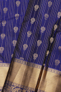 Kancheepuram Silk Navy Blue Saree