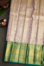 Kancheepuram Silk Lavender Saree