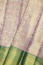 Kancheepuram Silk Lavender Saree