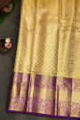 Kancheepuram Silk Mehendi Green Saree